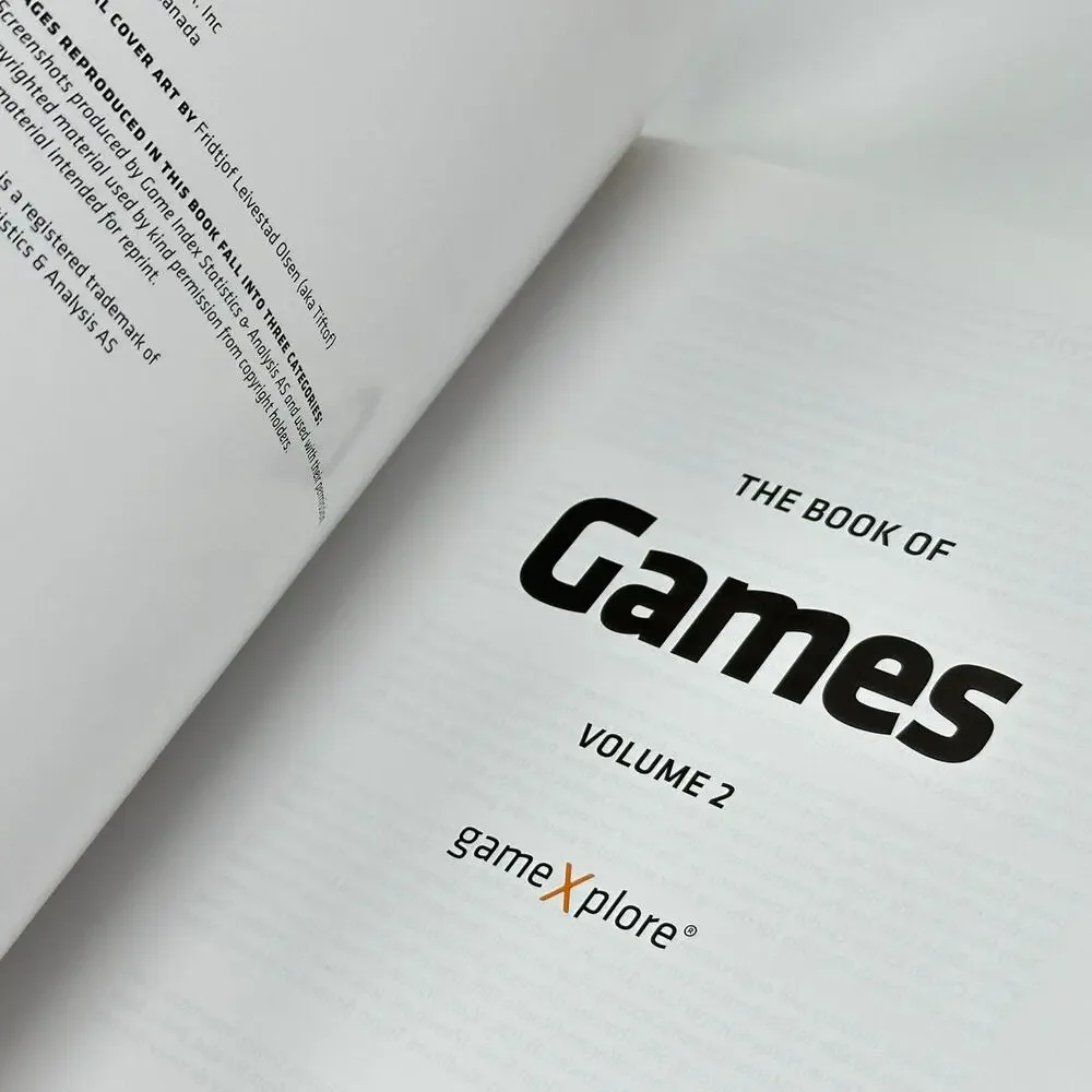 gameXplore Book of Games Volume 2 Paperback 2007 Videogame Reference Guide VG